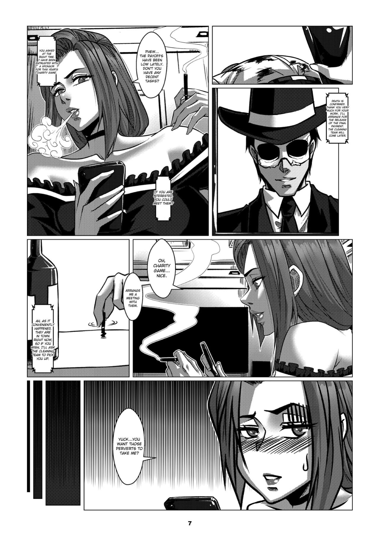 [Godletter] Charity Game Chapter 1 [CrowKarasu]