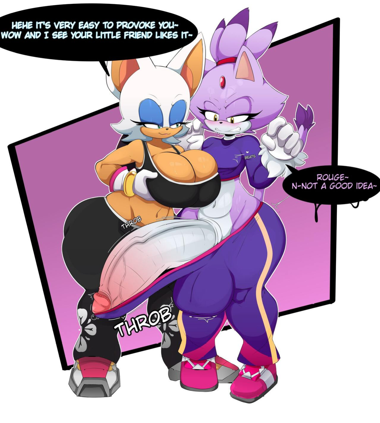 [ChaosNSFW / IchiNSFW] Amy, Rouge & Blaze (Sonic)