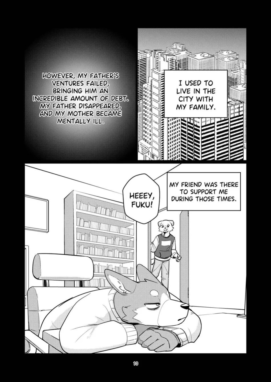 (Kemoket 14) [Zerozero (Uro)] Breeders' Town {Iwanko}