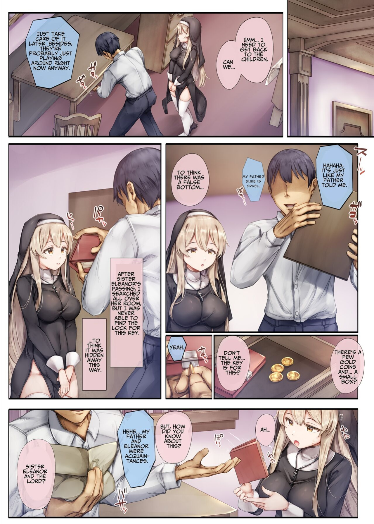 [Shirokurousa (Sugiyuu)] Machihazure no Seijo-sama Daisuki na Onee-chan wa Boku no Shiranai Otoko no Mono [Benri]