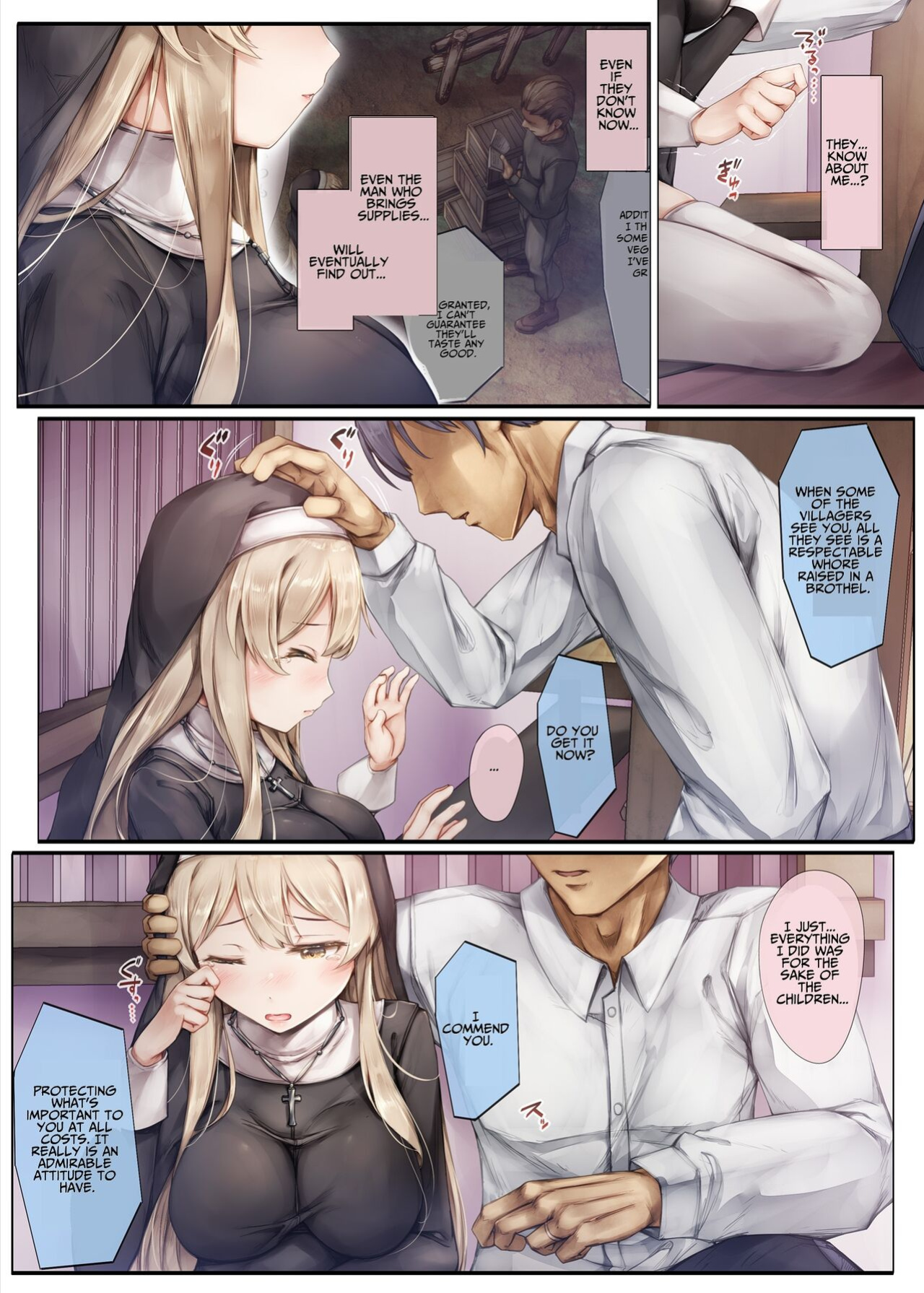[Shirokurousa (Sugiyuu)] Machihazure no Seijo-sama Daisuki na Onee-chan wa Boku no Shiranai Otoko no Mono [Benri]