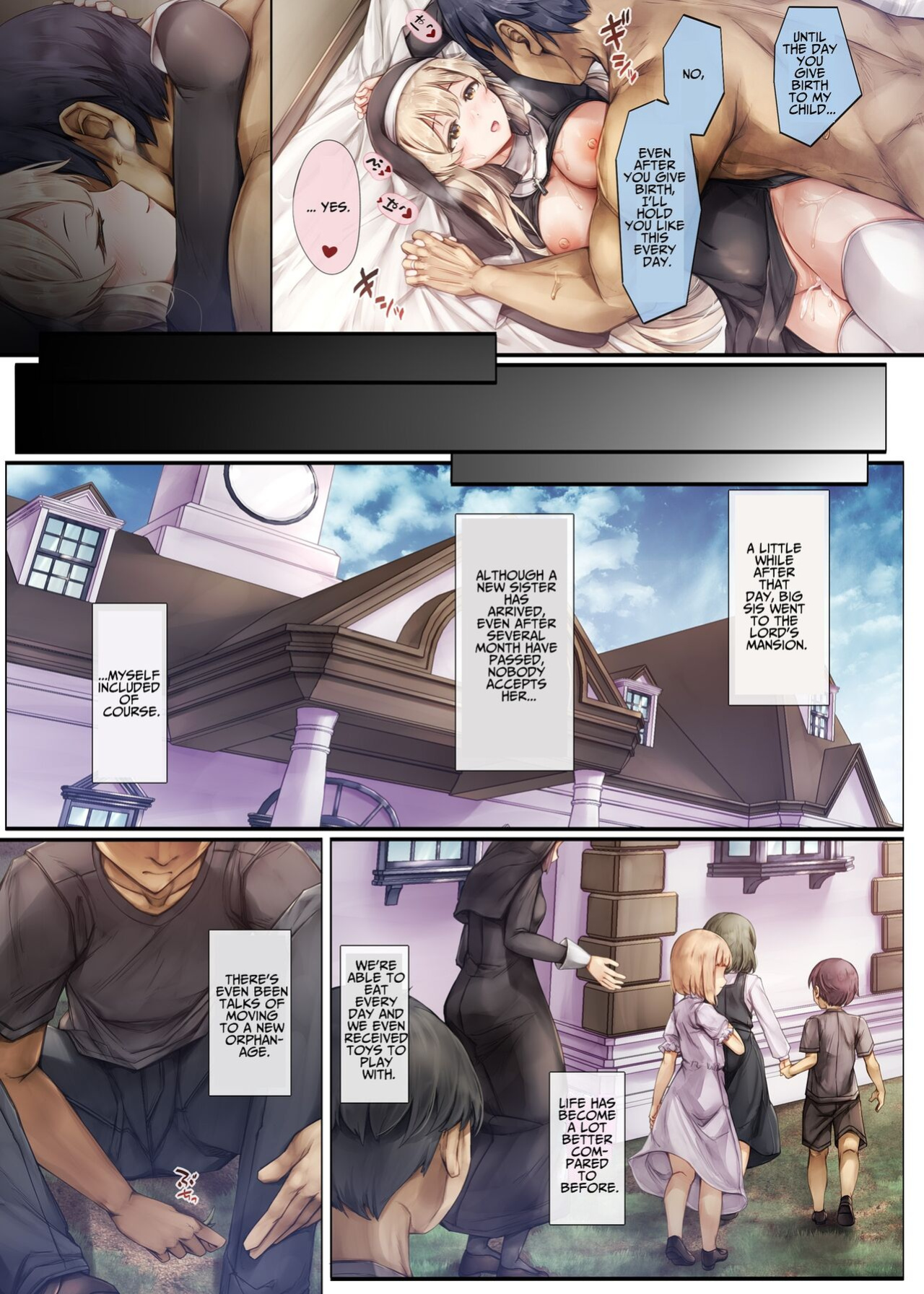 [Shirokurousa (Sugiyuu)] Machihazure no Seijo-sama Daisuki na Onee-chan wa Boku no Shiranai Otoko no Mono [Benri]