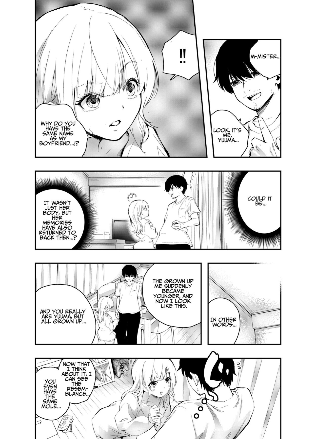 [Hatsuyasumi] Mukashi no Sugata ni Modotta Tsuma to no Sex wa Uwaki desu ka? | Is Having Sex With My Rejuvenated Wife Considered Cheating? [Benri]