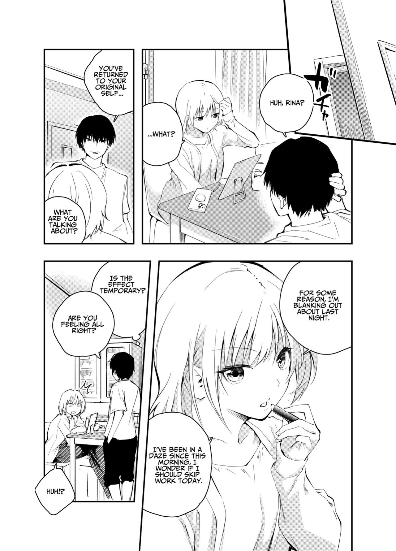 [Hatsuyasumi] Mukashi no Sugata ni Modotta Tsuma to no Sex wa Uwaki desu ka? | Is Having Sex With My Rejuvenated Wife Considered Cheating? [Benri]