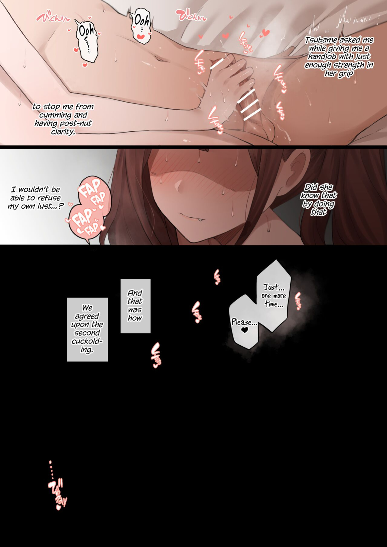 [Doushia (Terasu MC)] Boku no Netorase Seiheki ni Tsukiatte kureru Kanojo | A Girlfriend Who Plays Along with My Cuckold Fetish + Prequel + CG [Defan752 & Tekkamaki]