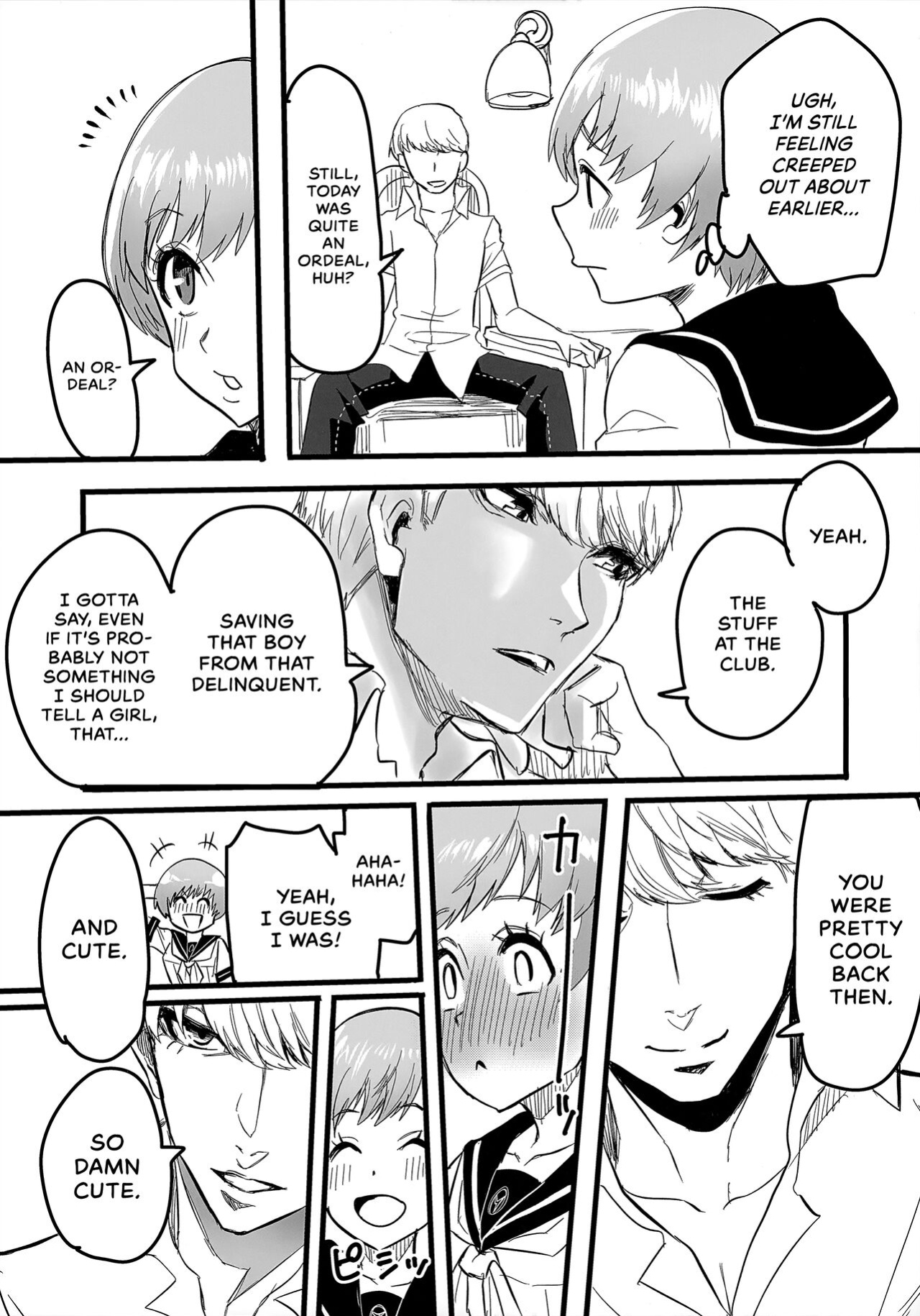 (C101) [Kurohamya (Kurosu)] Shuugaku Ryokou Comyu & Coop | Field Trip Report: Communication & Co-op (Persona 4, Persona 5) [head empty]
