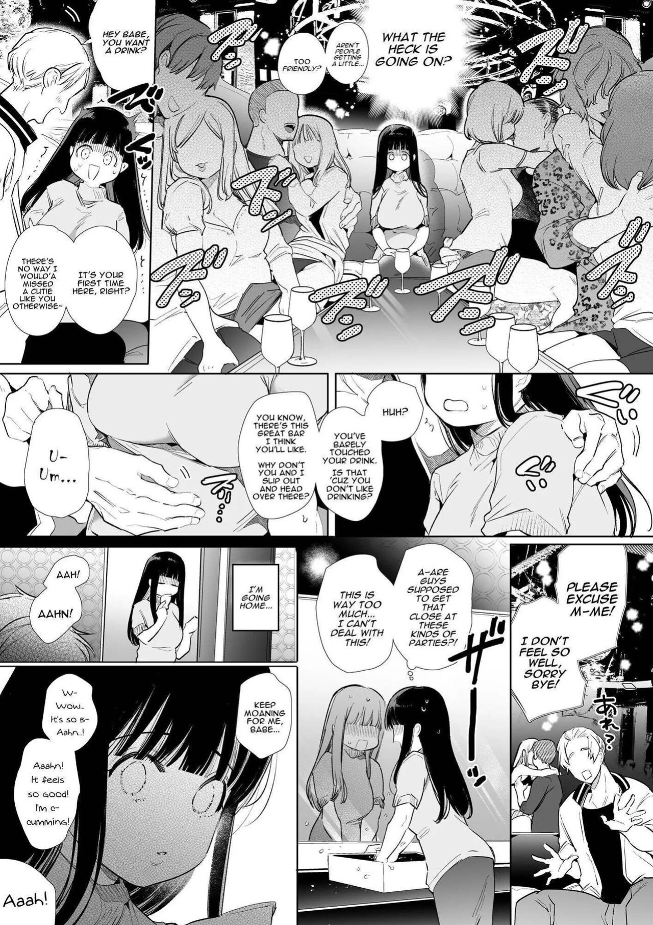 [Yatomomin (Yamamoto Tomomitsu)] Mayu-chan NTR ~Daigaku Shingaku no Tame Joukyou Shita Kanojo ga Onzoushi ni Tsukamari Dekiai Sarete Shimatta~ | Mayu-chan NTR ~Big Dick in the Big City~