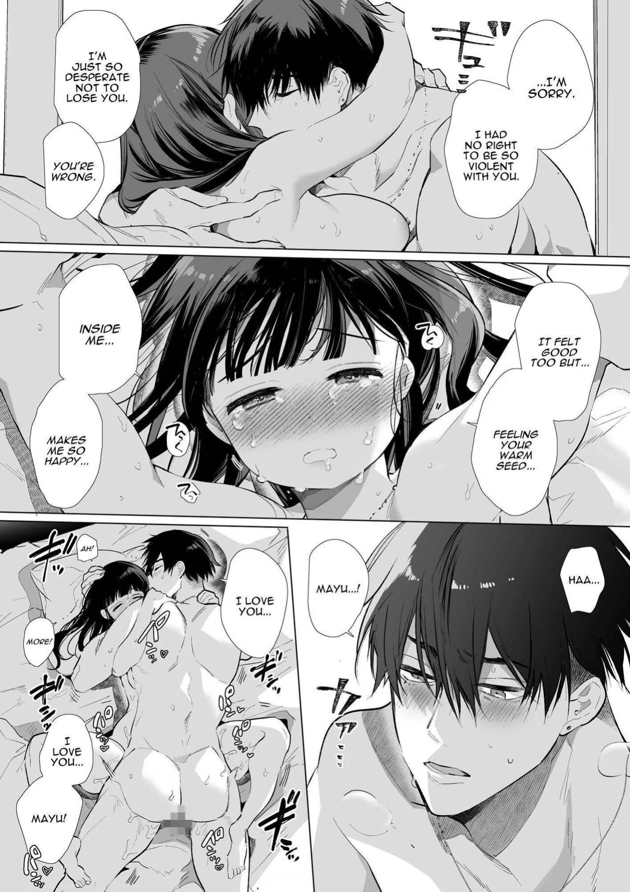 [Yatomomin (Yamamoto Tomomitsu)] Mayu-chan NTR ~Daigaku Shingaku no Tame Joukyou Shita Kanojo ga Onzoushi ni Tsukamari Dekiai Sarete Shimatta~ | Mayu-chan NTR ~Big Dick in the Big City~