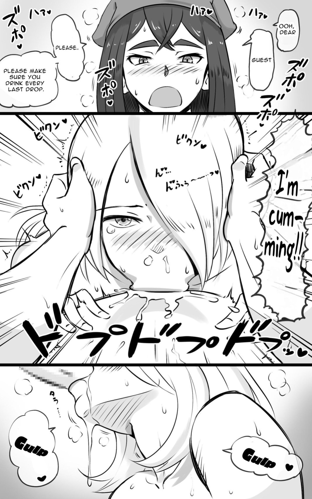 [pink-noise (Mizuiro Megane)] Hitou Futanari Onsen Himitsu no Shoushin Ryokou | Hidden Futanari Hot-springs Retreat ~what becomes of the broken hearted~ [RWfuta]