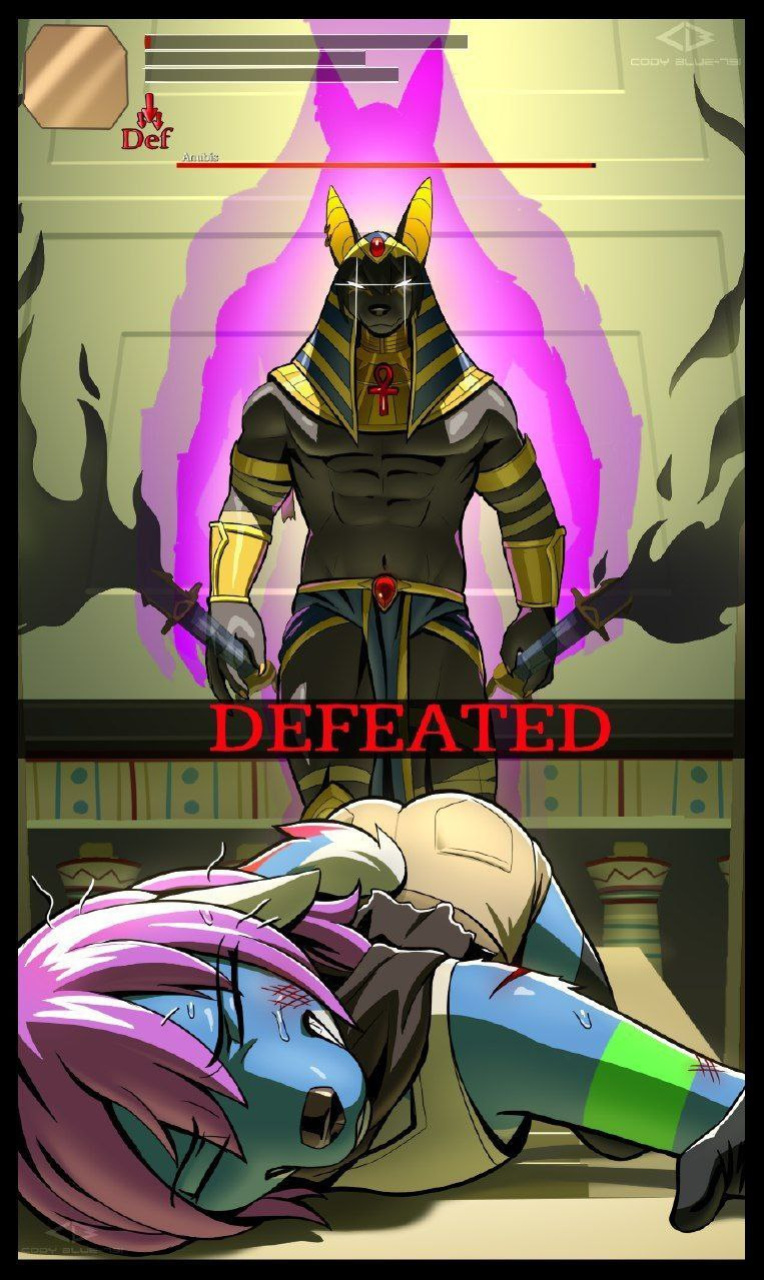Defeated