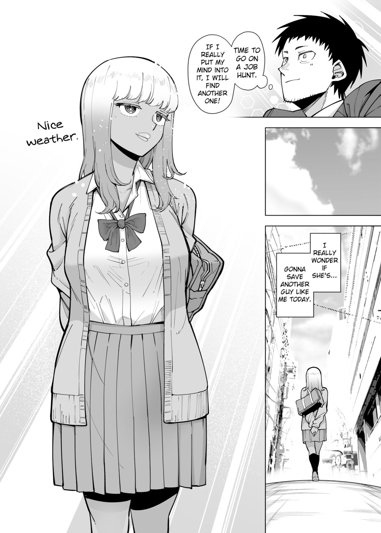[Takashima] Oji-san o Yoshi Yoshi Shite Kureru Kuro Gal | A Black Gal Who Takes Care of an Older Man [ConTL]