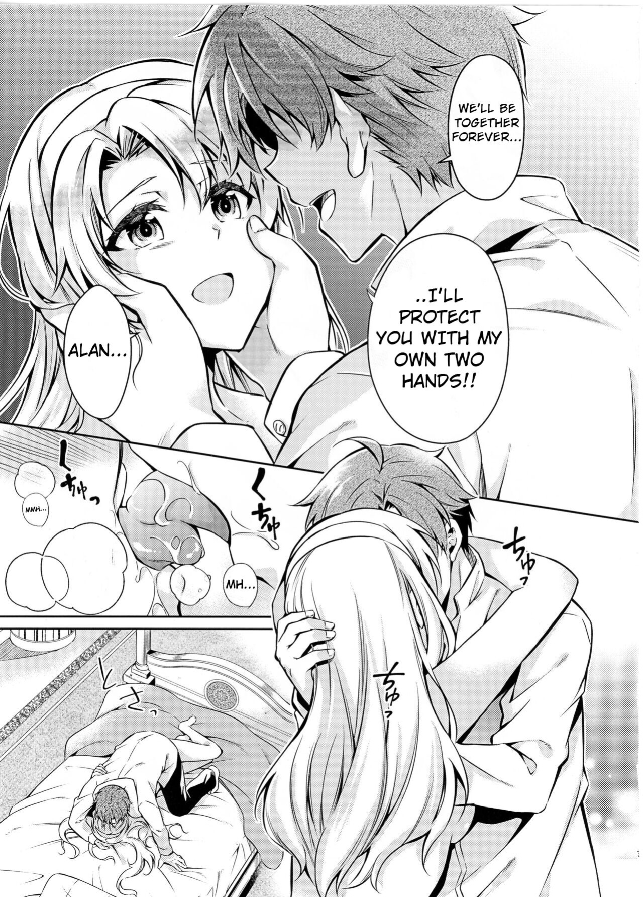 [Sagano Line (Bittsu)] Affection & Blessing ~Alan to Bridget~ (The Legend of Heroes: Trails of Cold Steel)