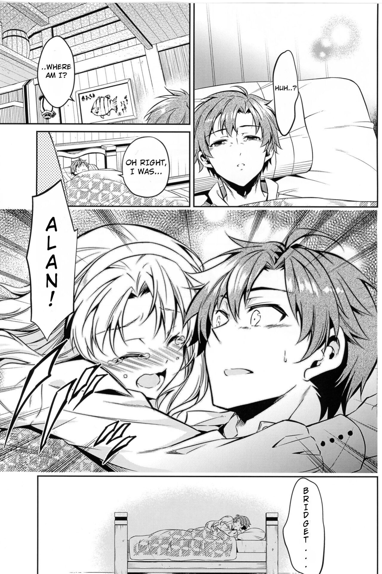 [Sagano Line (Bittsu)] Affection & Blessing ~Alan to Bridget~ (The Legend of Heroes: Trails of Cold Steel)