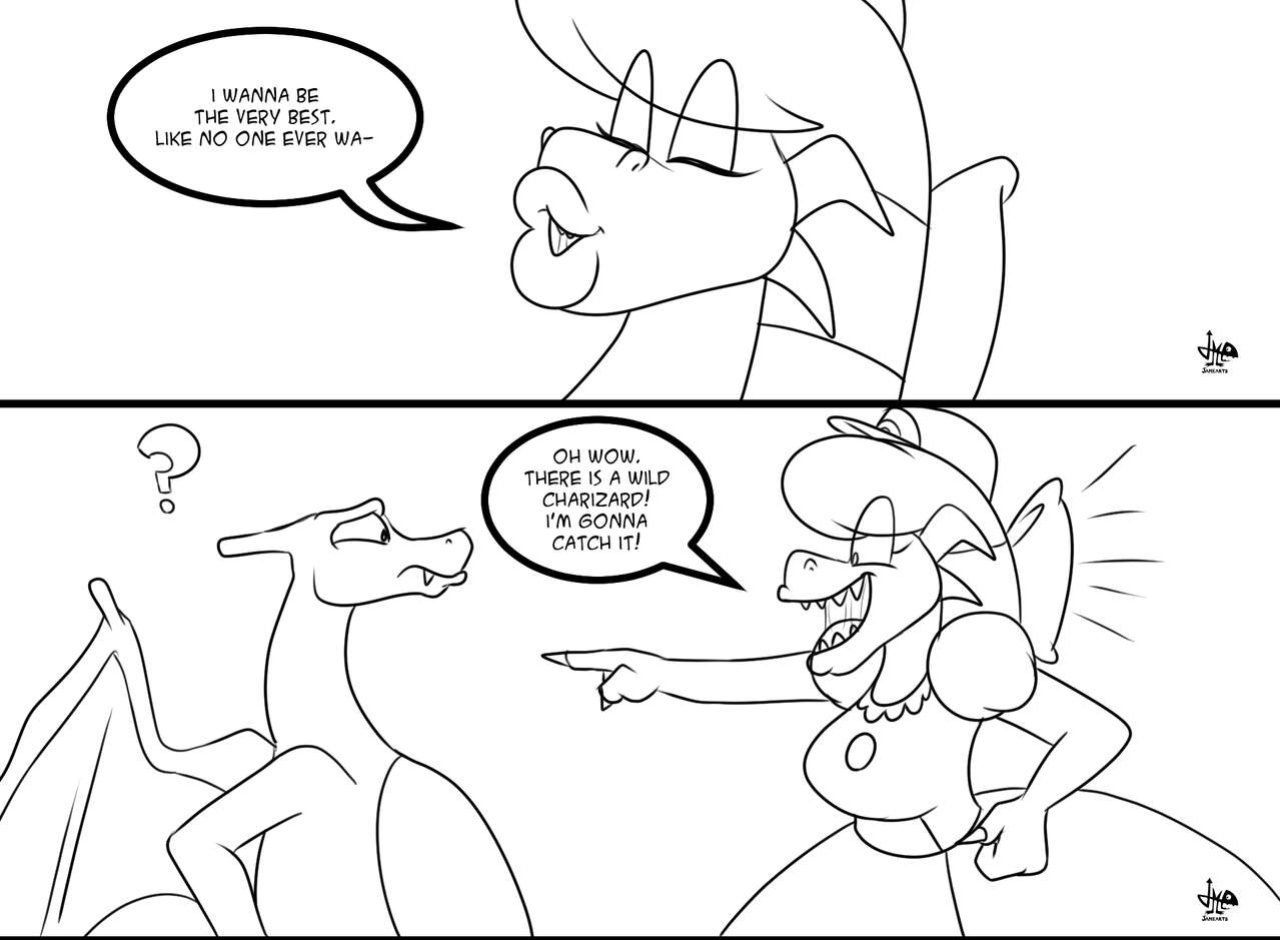 [JAMEArts] Catching a Charizard