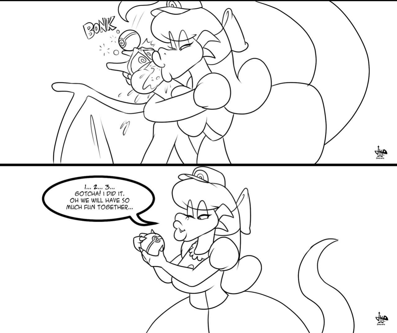 [JAMEArts] Catching a Charizard
