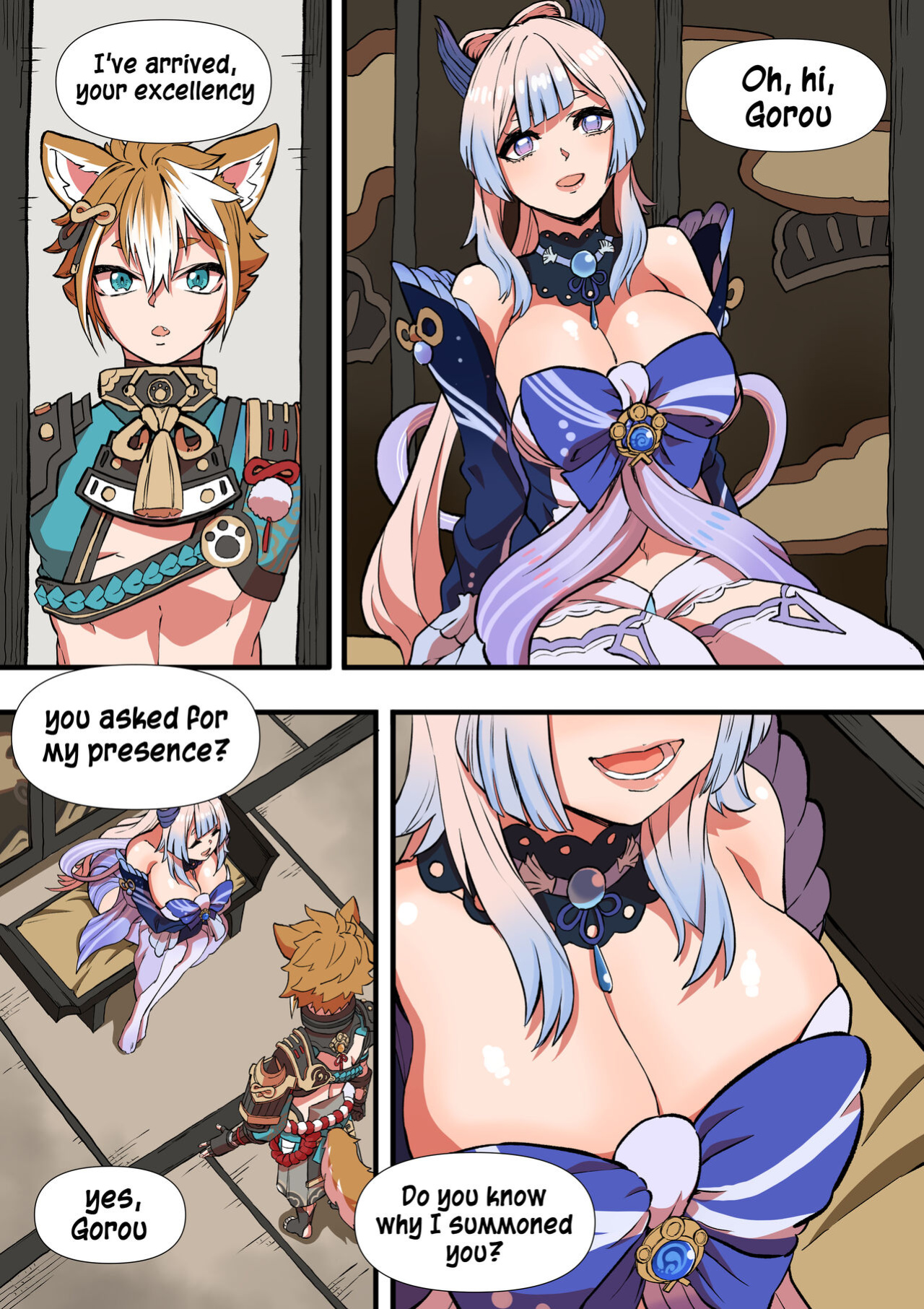[BLUECANDY] The Gratitude Of Watatsumi Maiden (Genshin Impact)