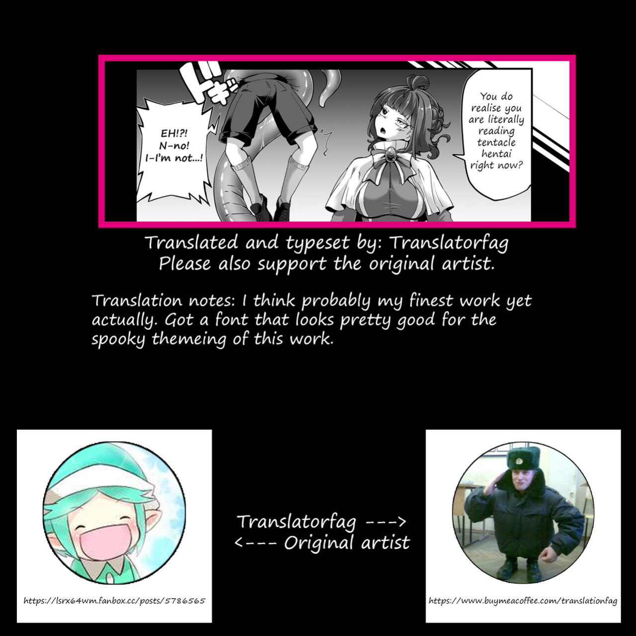 [Okuva] A desperate horny schoolboy deliberately goes into tentacle girl's territory at night because he wanted to be eaten sexually? Boy vs Shogo-tan