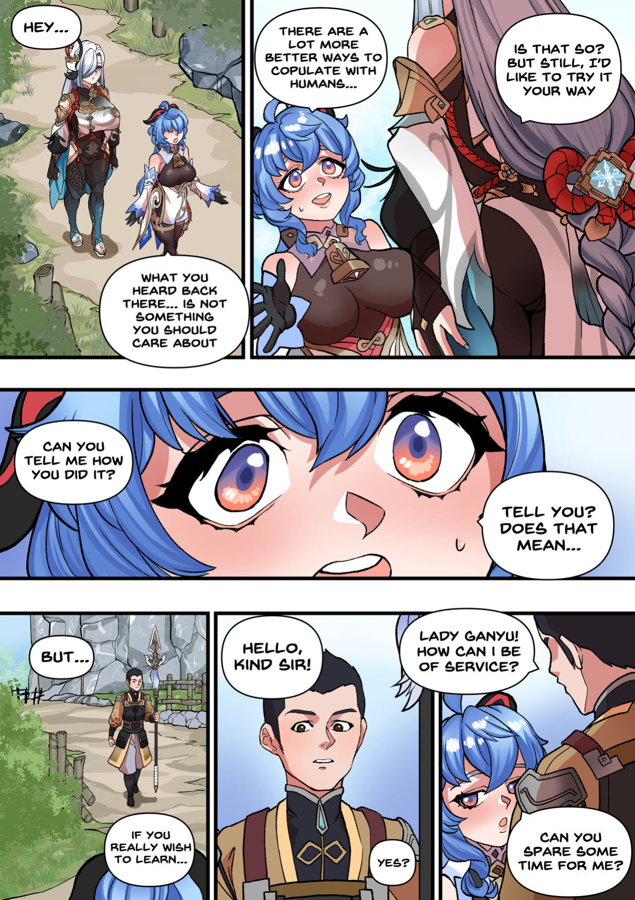 [BLUECANDY] The Way She Understands (Genshin Impact)