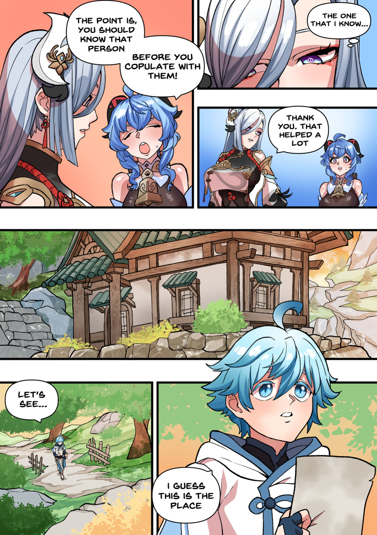[BLUECANDY] The Way She Understands (Genshin Impact)