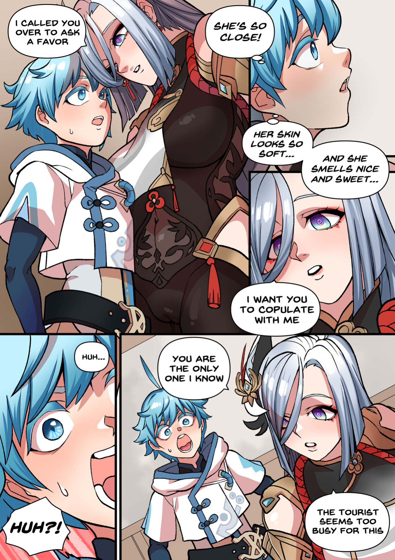 [BLUECANDY] The Way She Understands (Genshin Impact)