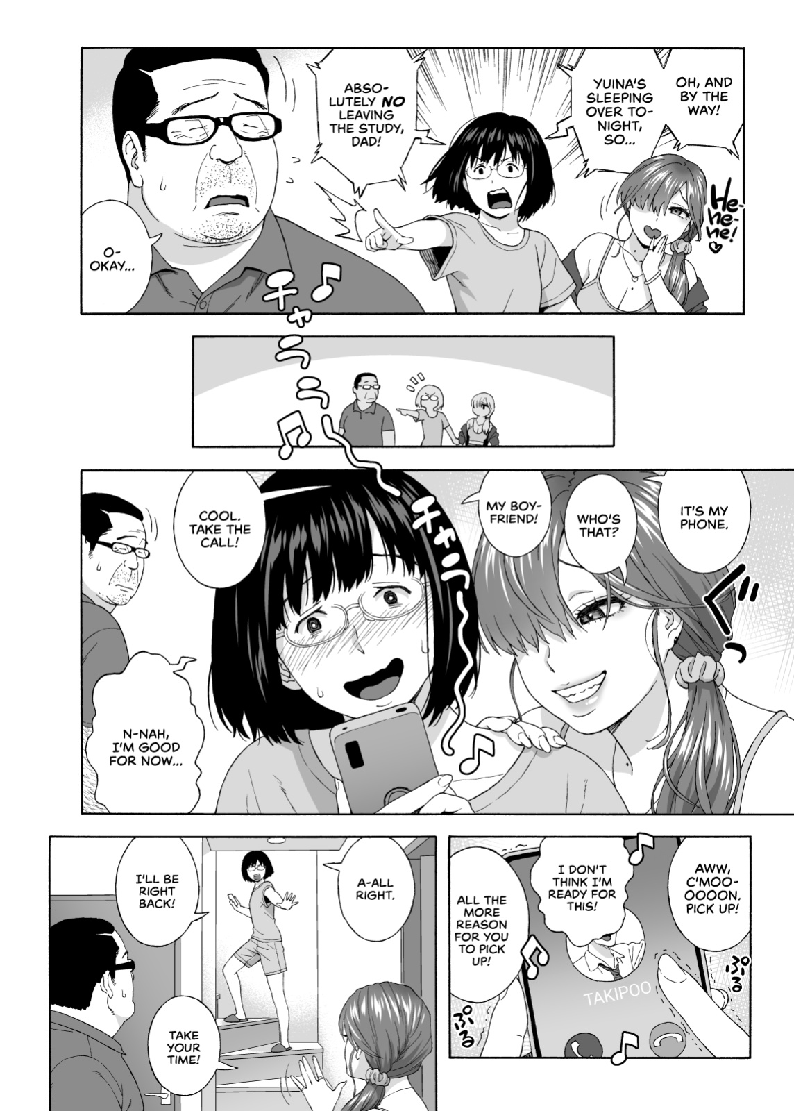 [666Protect (Jingrock)] Musume no Tomodachi ga Yuuwaku Suru 2 | My Daughter's Friend Is Seducing Me 2 [cutegyaruTL]