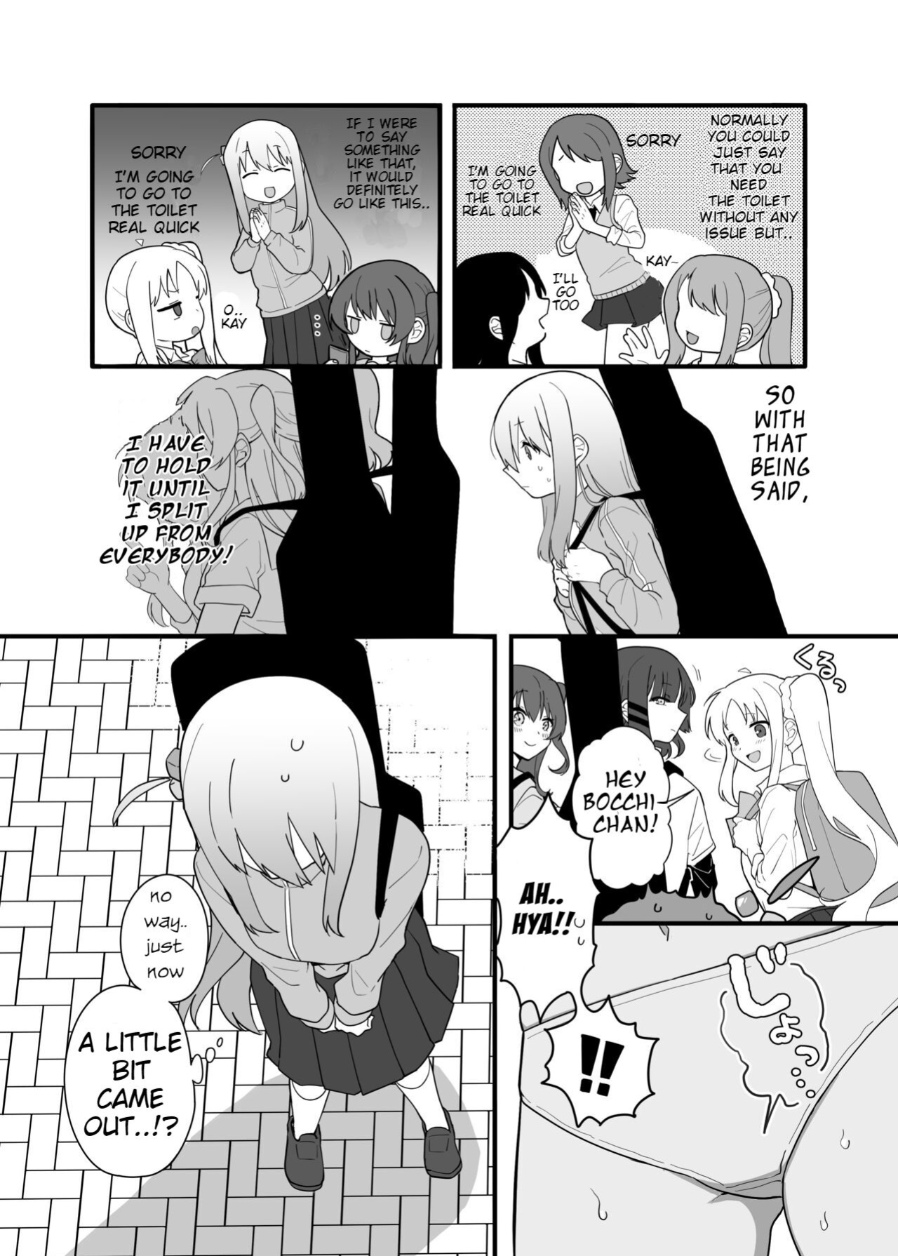 [Nurunoma (Nuruko)] Kessoku Band Omorashi Soushuubon (Bocchi the Rock!)