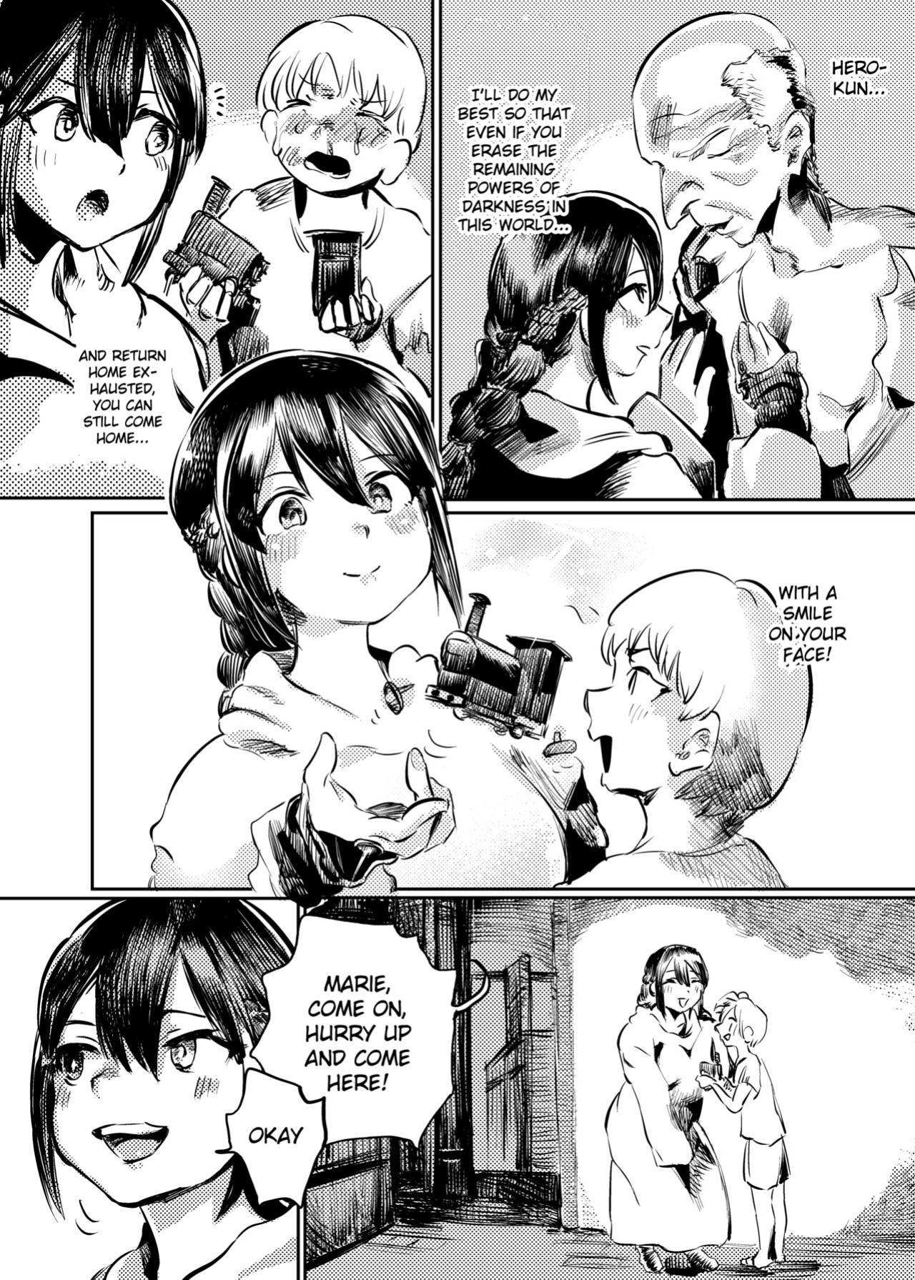 [Kouguti] Marie to, Saimin Netorare Mura. | Marie and The Hypnotic Netorare Village. [Gagak_Ireng]