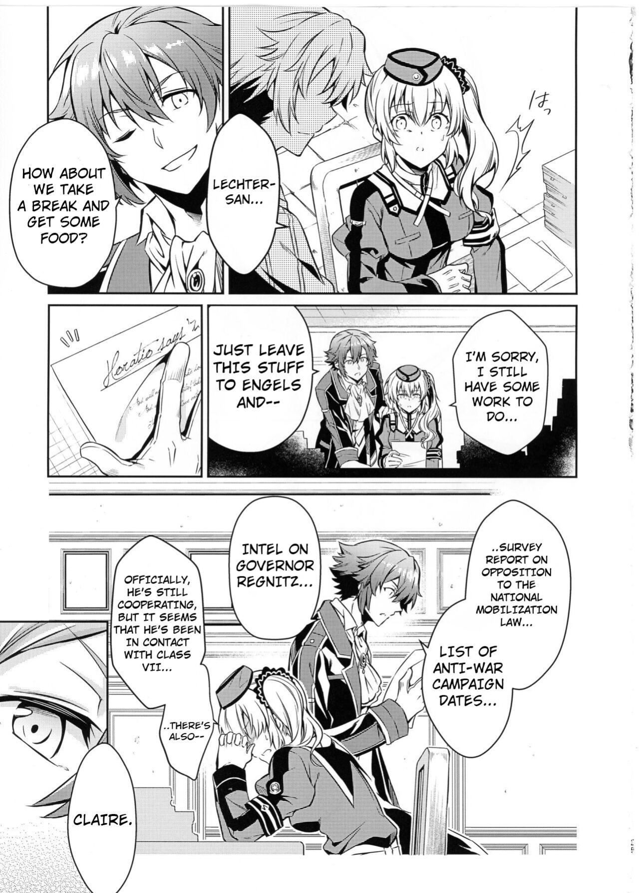[Sagano Line (Bittsu)] Good Medicine Tastes Bitter (The Legend of Heroes: Trails of Cold Steel)