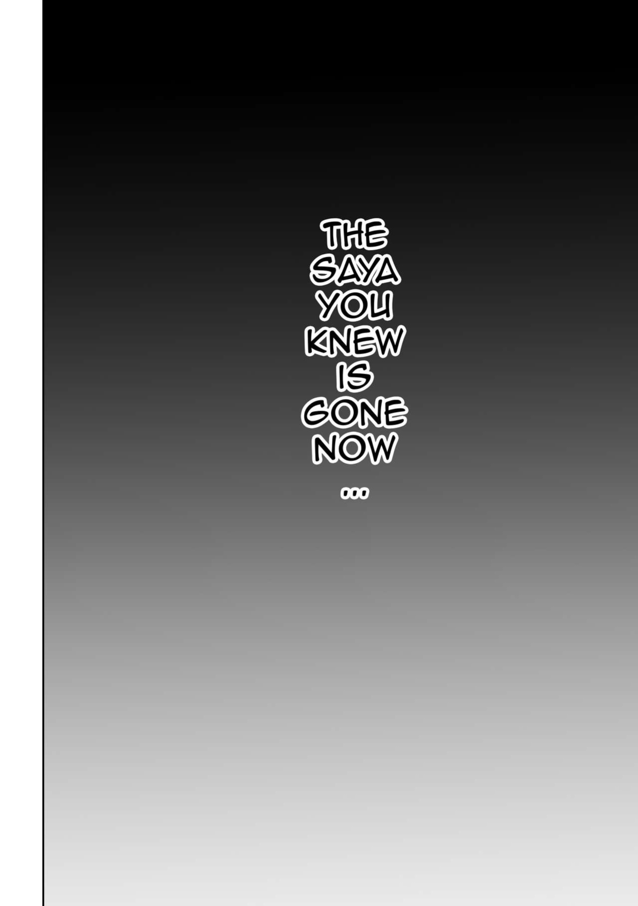 [Mofuya (Ashitaba Mofu)] Saya wa Modorazu / Saya Won't Come Back