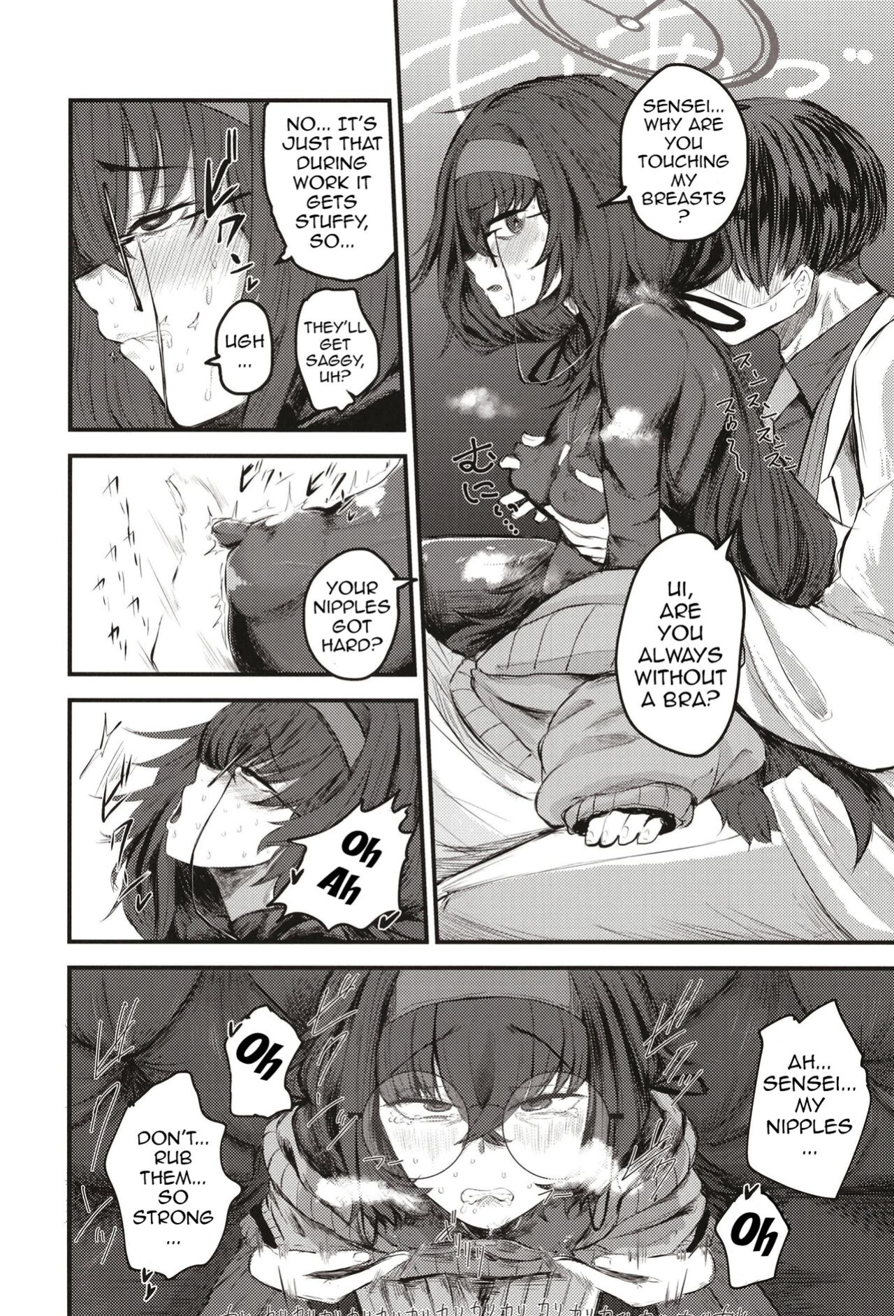 [Shouyu Gohan (Wakyo)] Sensei nara Koshokan (Koko) demo Ii desu yo | If it's With Sensei, I Don't Mind Doing it Right Here (In The Antiquarian Bookstore) (Blue Archive)