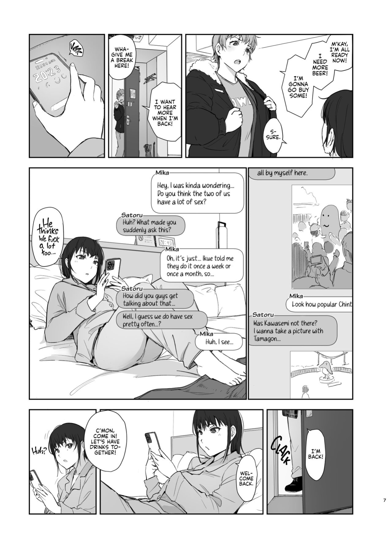 [Arakureta Monotachi (Arakure)] Hitodzuma futari NTR no tabi | A Pair of Housewives' NTR Trip [Kyuume]
