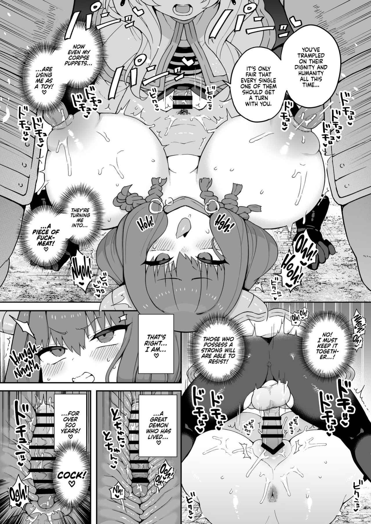 [Aratoya (Arato Asato)] Chinpo ga Haeru Mahou da yo. | Magic That Grows A Giant Dick (Sousou no Frieren) [Xzosk]