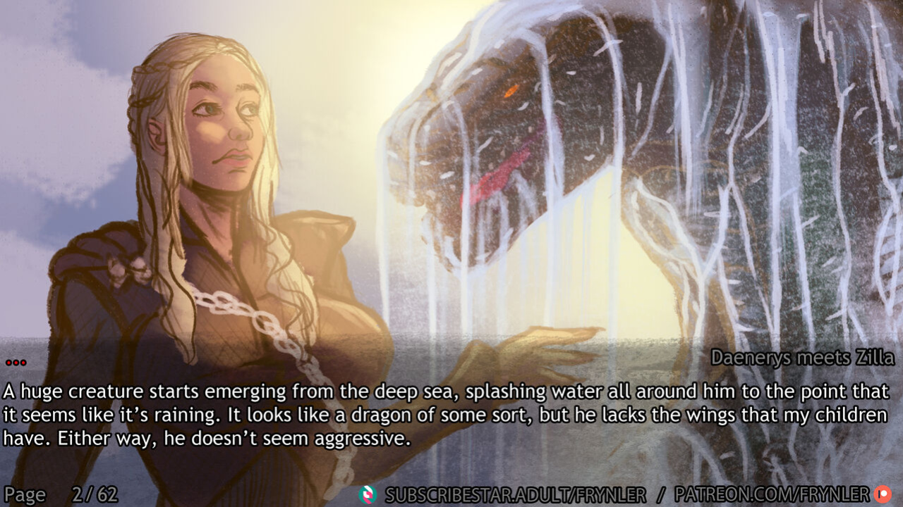[Frynler] Daenerys meets Zilla (Game of Thrones)