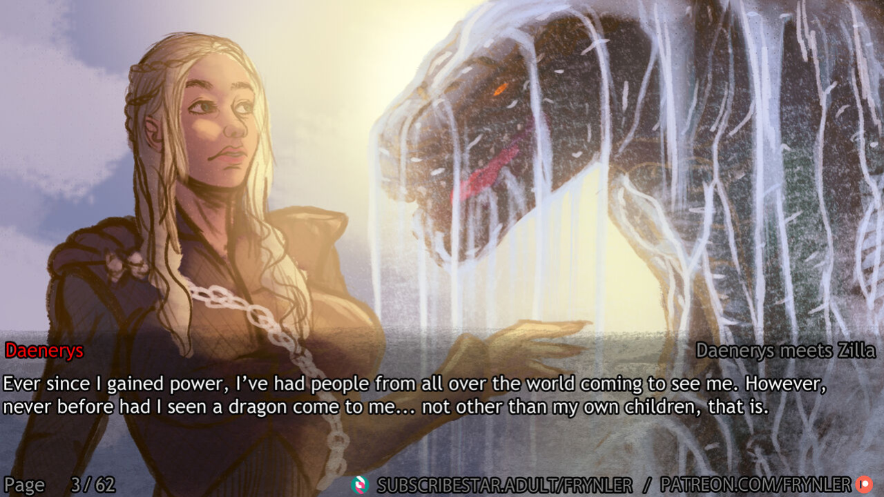 [Frynler] Daenerys meets Zilla (Game of Thrones)