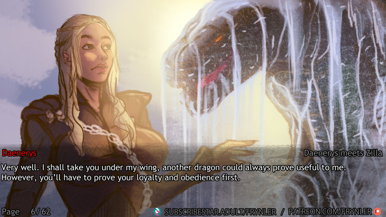 [Frynler] Daenerys meets Zilla (Game of Thrones)