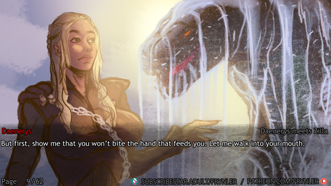 [Frynler] Daenerys meets Zilla (Game of Thrones)