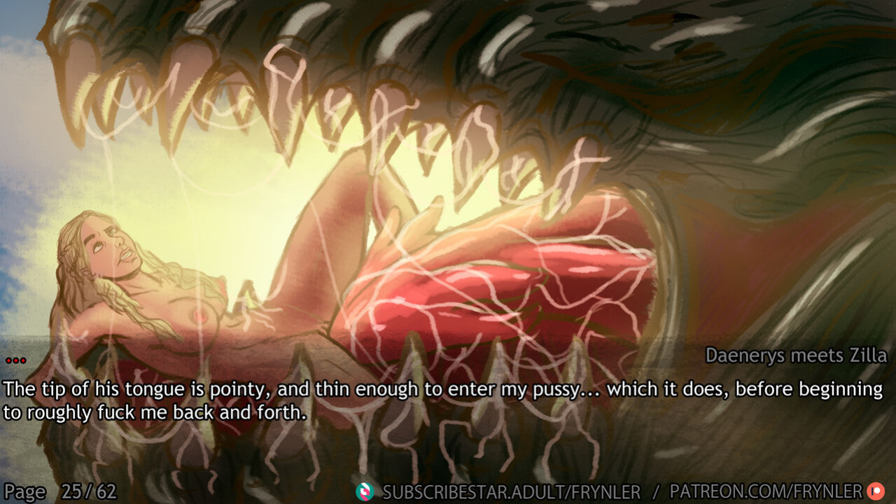 [Frynler] Daenerys meets Zilla (Game of Thrones)