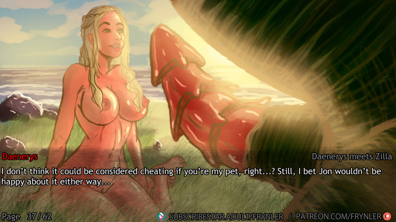 [Frynler] Daenerys meets Zilla (Game of Thrones)