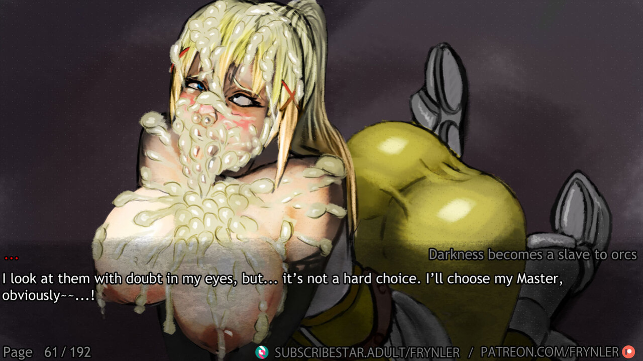 [Frynler] Darkness Becomes a Slave to Orcs (Konosuba)