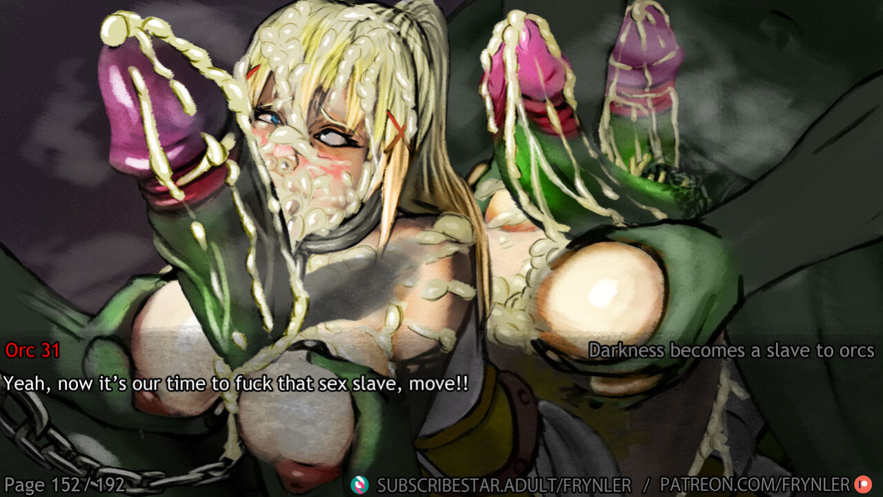 [Frynler] Darkness Becomes a Slave to Orcs (Konosuba)