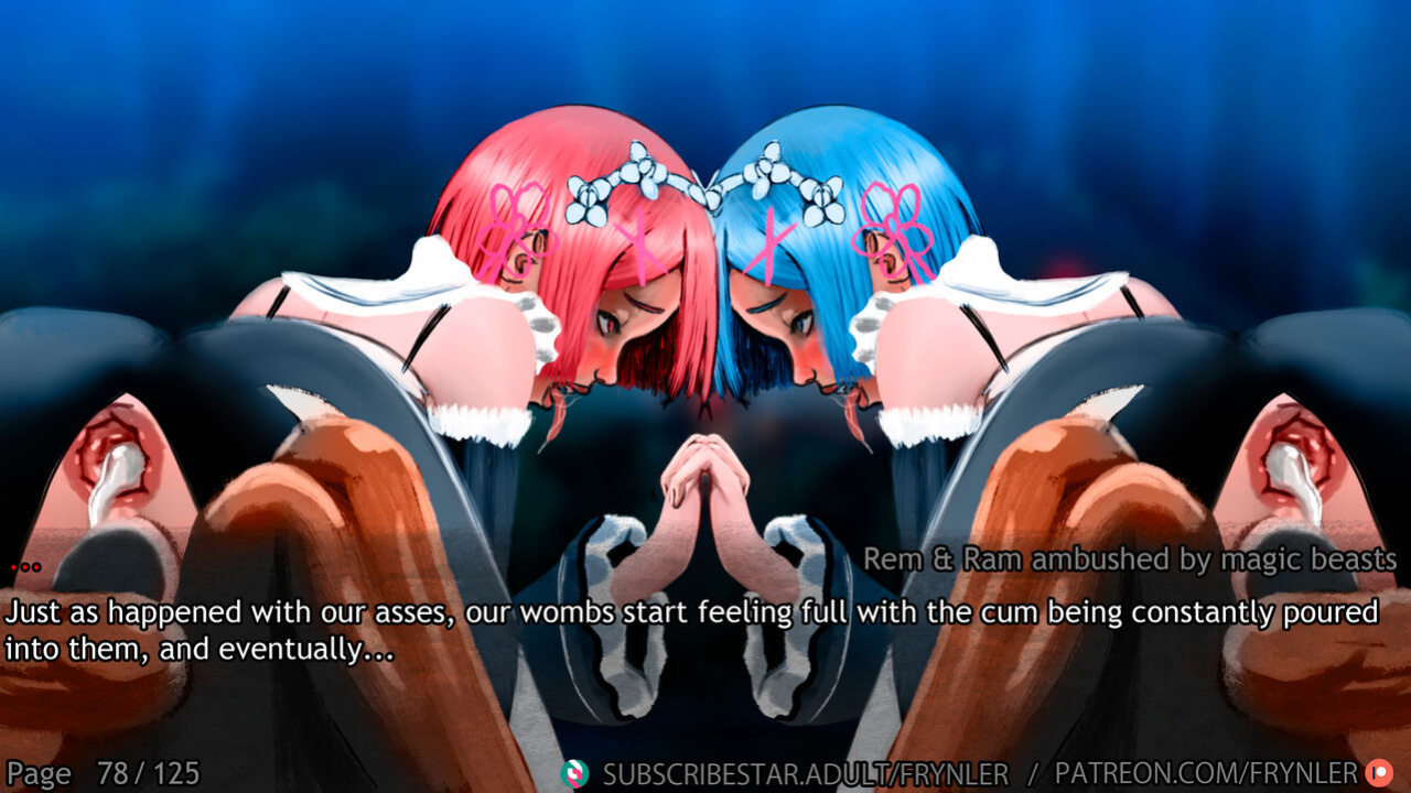 [Frynler] Rem and Ram ambushed by magic beasts (Re-Zero)