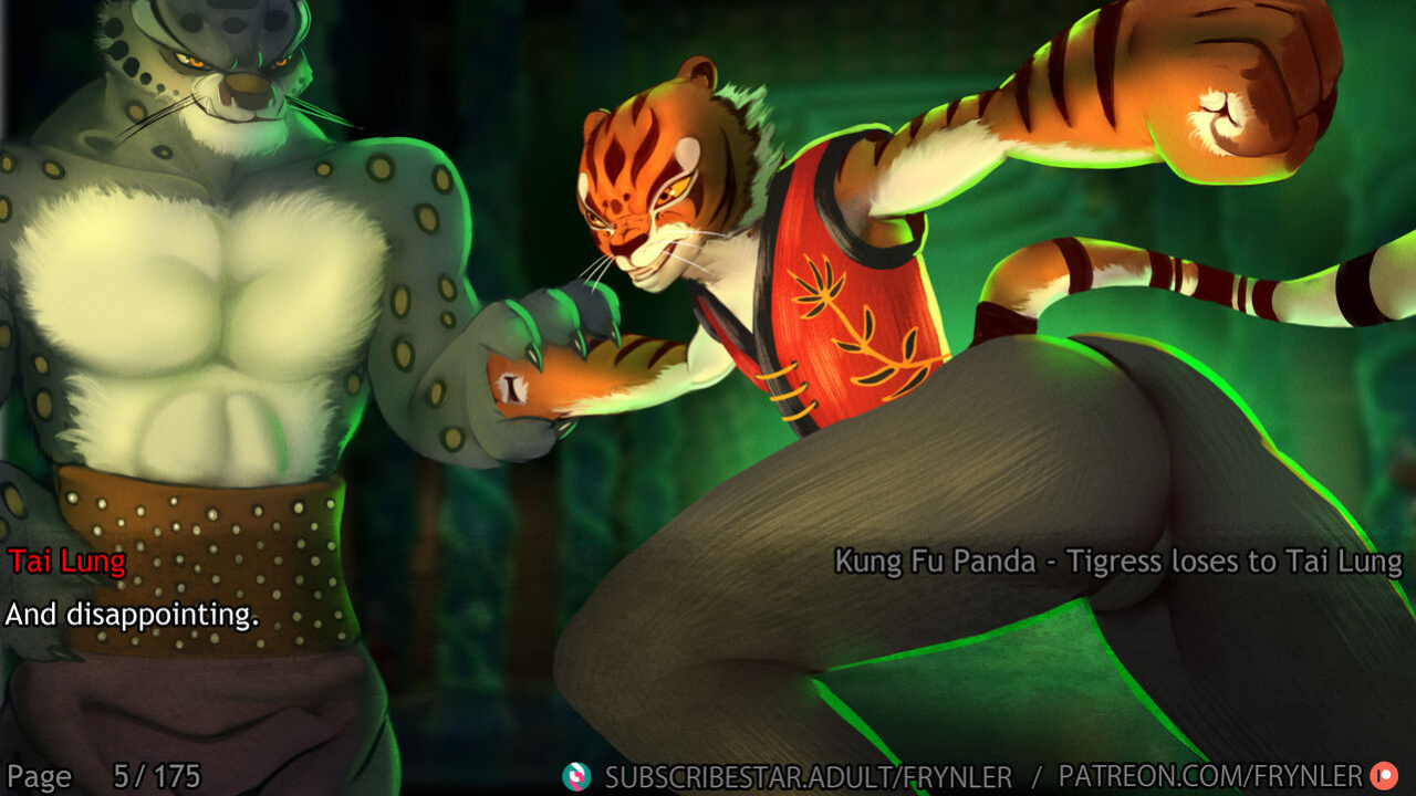 [Frynler] Tigress loses to Tai Lung (Kung Fu Panda)