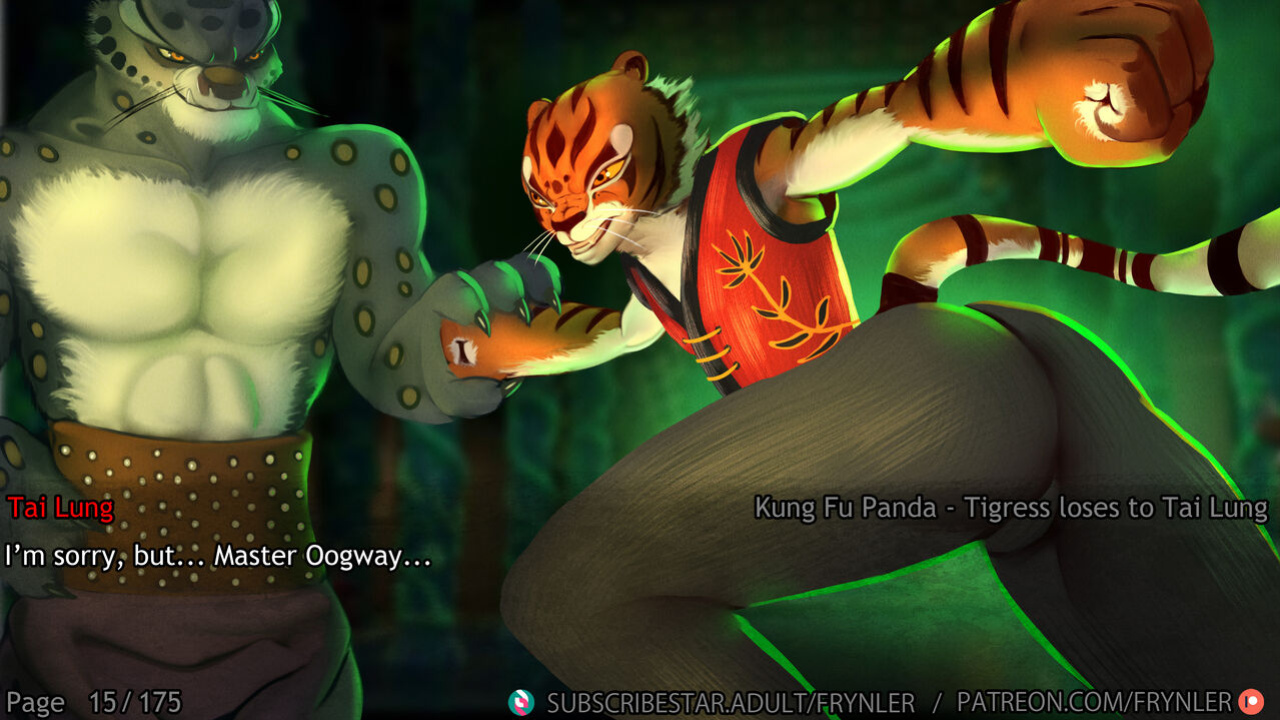 [Frynler] Tigress loses to Tai Lung (Kung Fu Panda)