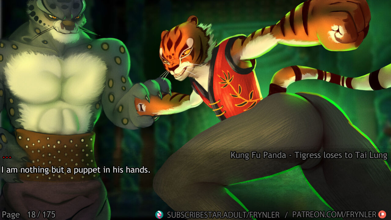 [Frynler] Tigress loses to Tai Lung (Kung Fu Panda)