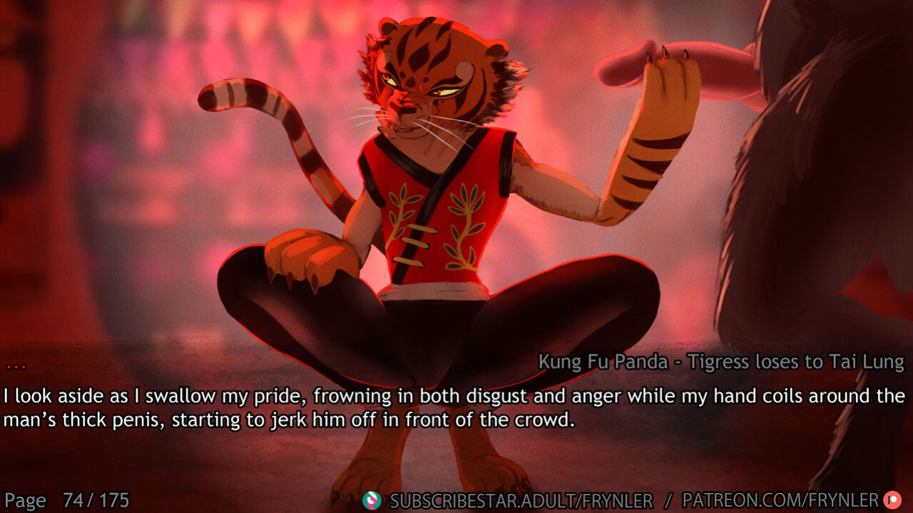 [Frynler] Tigress loses to Tai Lung (Kung Fu Panda)