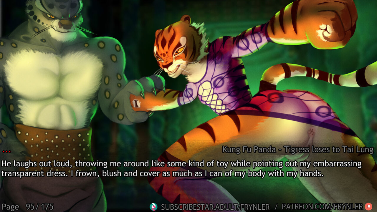 [Frynler] Tigress loses to Tai Lung (Kung Fu Panda)
