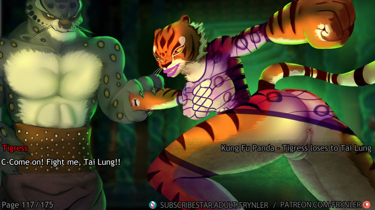 [Frynler] Tigress loses to Tai Lung (Kung Fu Panda)