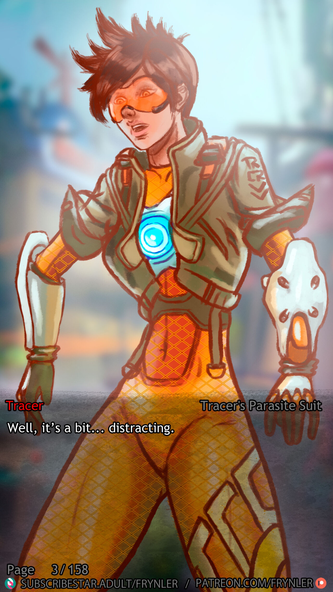 [Frynler] Tracers Parasite Suit (Overwatch)