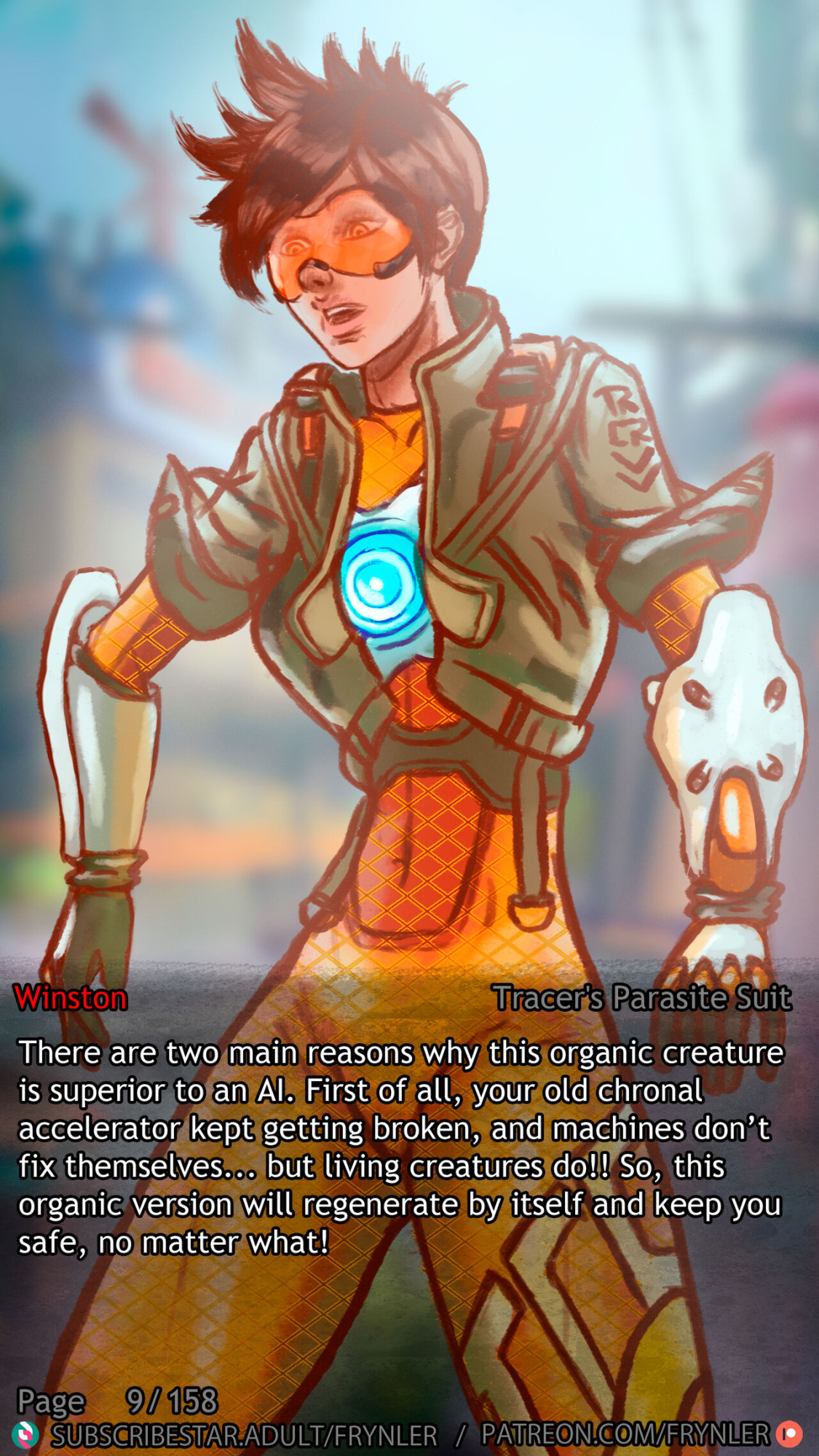 [Frynler] Tracers Parasite Suit (Overwatch)