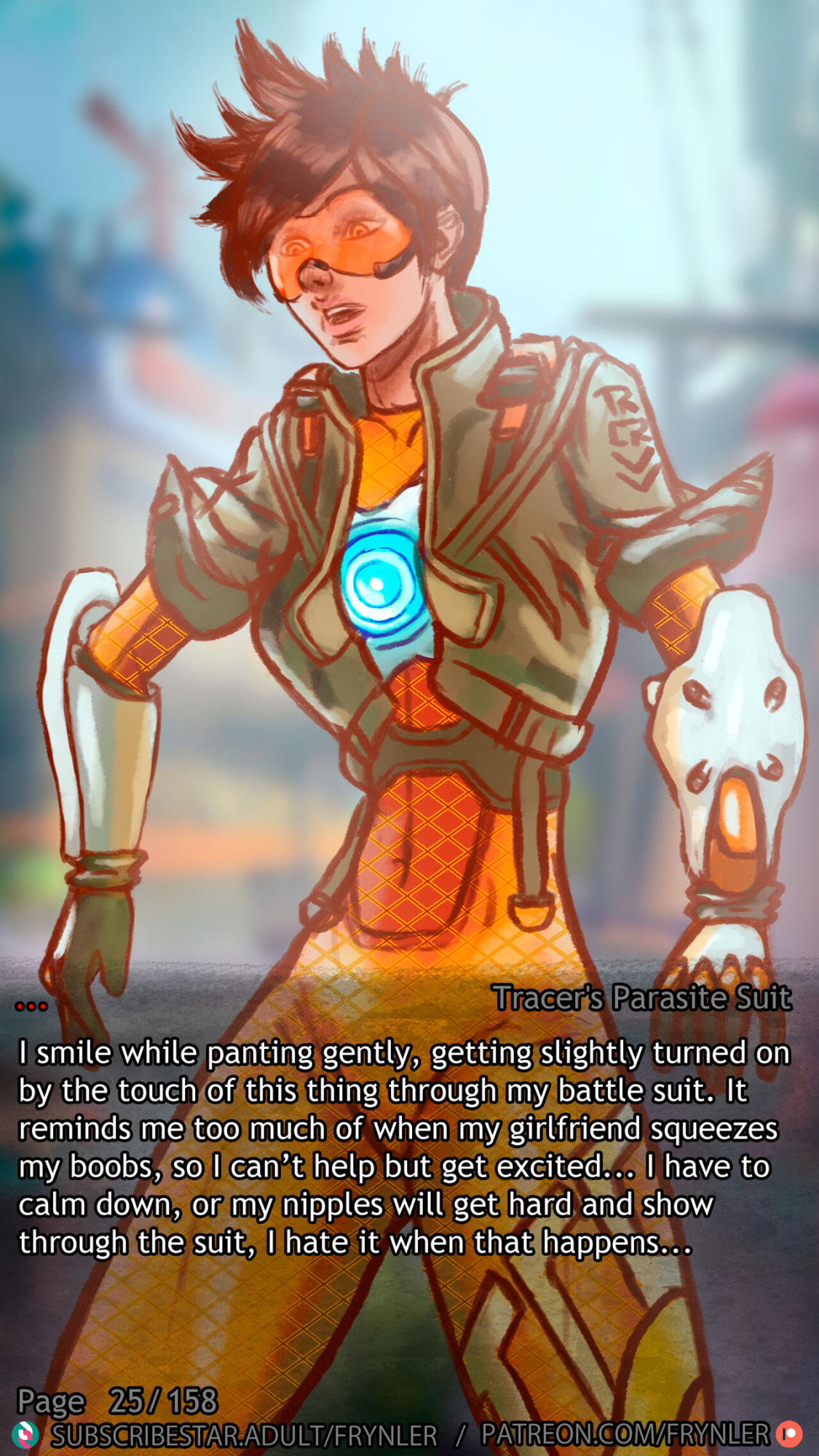 [Frynler] Tracers Parasite Suit (Overwatch)